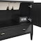 James Martin Vanities 36'' Vanity, Carbon Oak w/ Single Hole 3 CM White Zeus Quartz Top & Backsplash 485-V36-CBO-1WZ - alternate 6